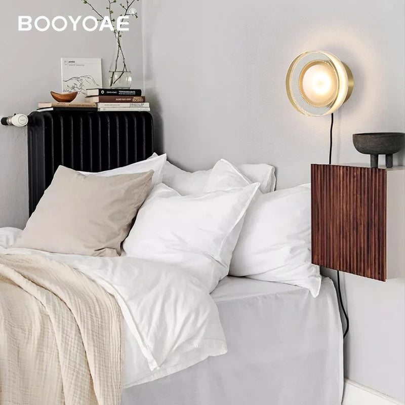 Applique murale salon applique murale pour la décoration de la maison éclairage moderne acrylique LED couloir chambre chevet luminaire appliques murales - vue 6 sur 14