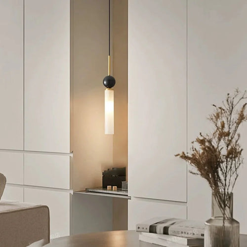 suspension en marbre naturel avec cordon réglable nouvelle collection