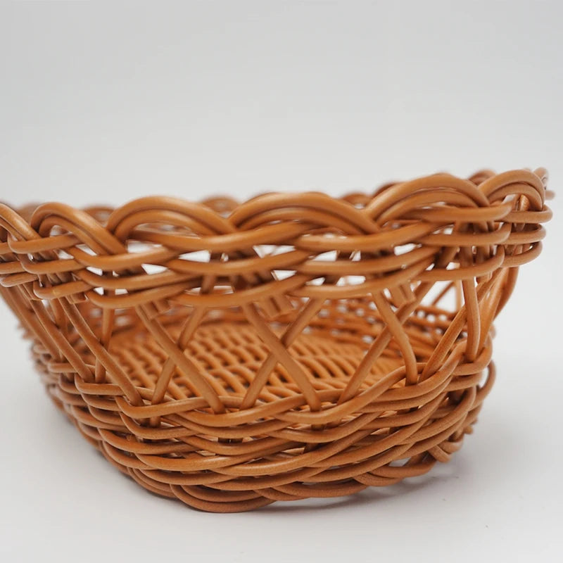 panier de rangement tissé pour collations et fruits - vue 6 sur 8