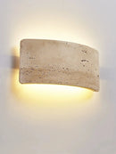 applique murale led wabi-sabi étanche pour jardin extérieur