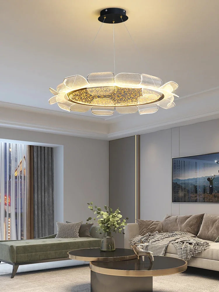 suspension en acrylique design moderne pour intérieur élégant et romantique - vue 6 sur 9
