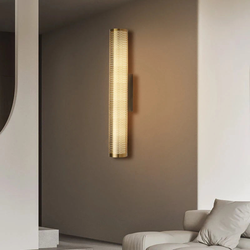 Applique murale LED en laiton et fer - vue 4 sur 7