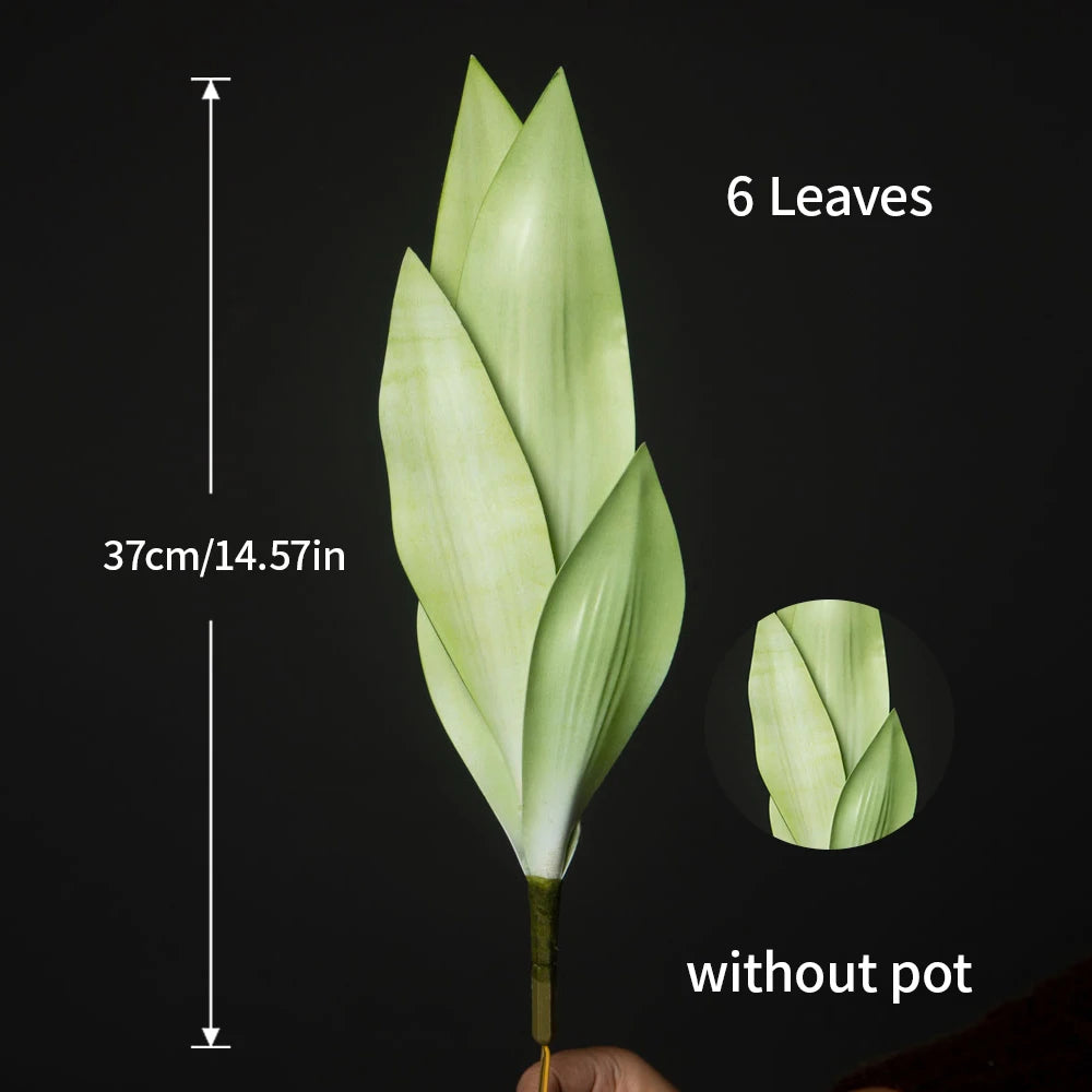 plantes succulentes artificielles décoratives pour intérieur et extérieur - vue 7 sur 7