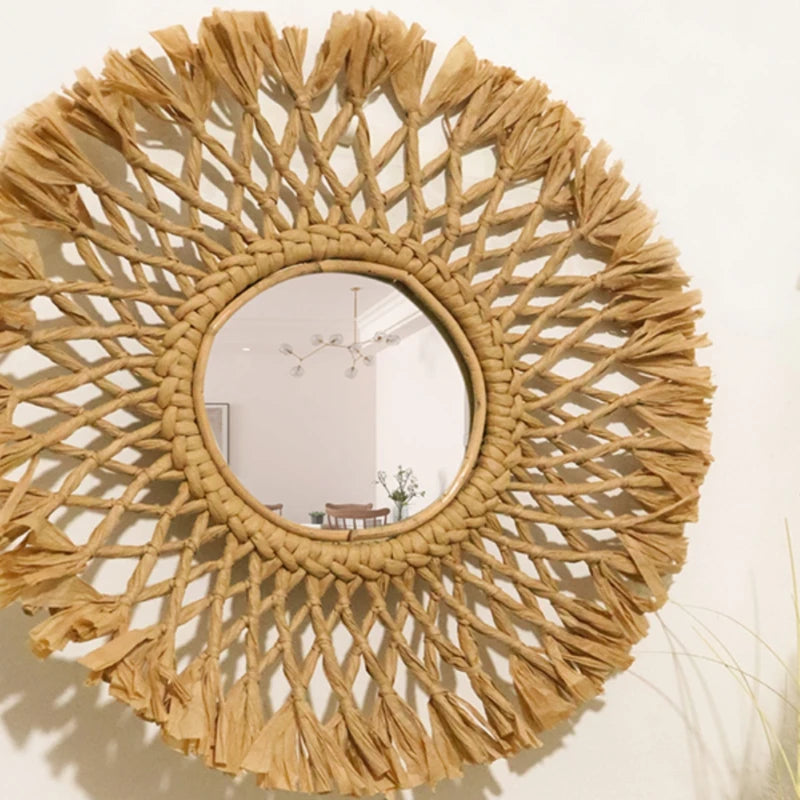 miroirs décoratifs ronds adhésifs pour une décoration intérieure élégante - vue 5 sur 7