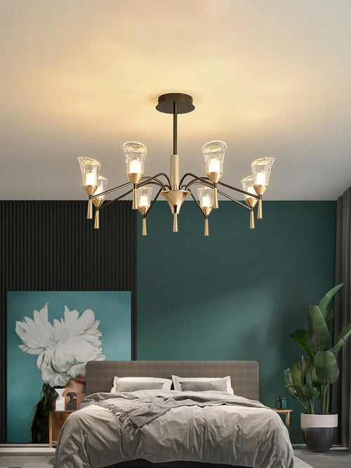 lustre moderne suspendu pour un éclairage élégant intérieur - vue 2 sur 9