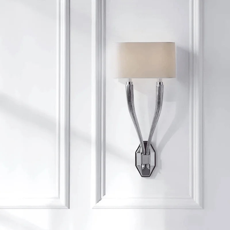 applique murale moderne en laiton pour éclairage intérieur