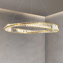 lustre doré de luxe pour salon décor chambre en cristal éclairage en verre argenté