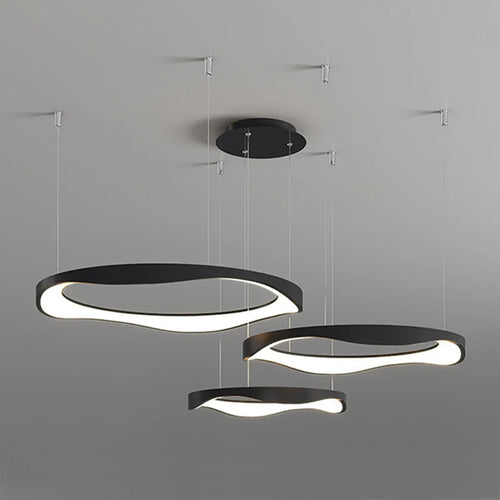 Moderne Design-Pendelleuchte für elegantes Wohnambiente - vue 2 sur 13