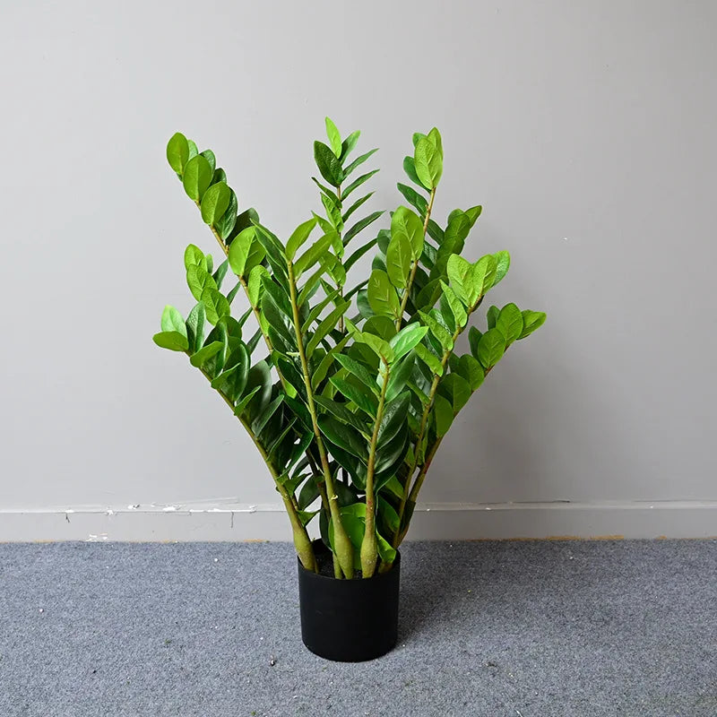 plantes artificielles ficus et zamioculcas pour décoration intérieure - vue 5 sur 14