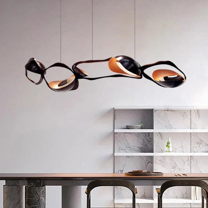 suspension à led au style nordique pour décoration intérieure - vue 5 sur 11