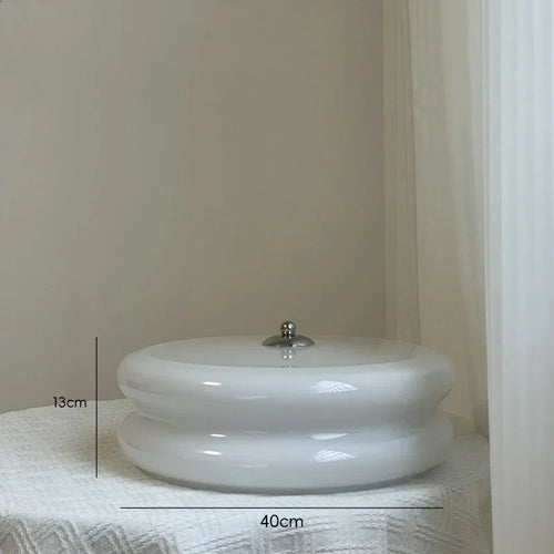 Design-Deckenleuchte aus Glas für moderne elegante Beleuchtung
