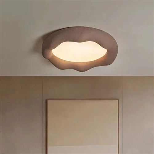 Deckenleuchte Wolke im wabi-sabi-Stil minimalistisch für sanftes Licht - vue 3 sur 12