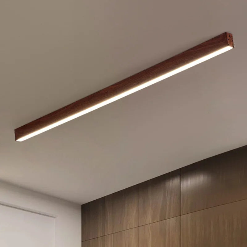 plafonnier led aluminium nordique grain allée - vue 2 sur 13