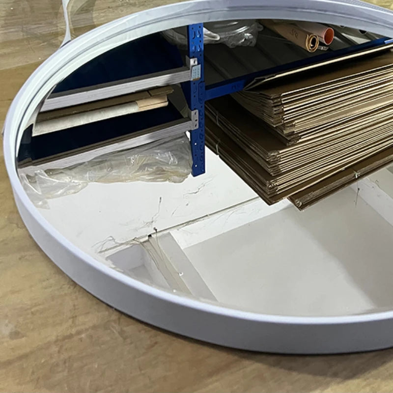 miroirs décoratifs ronds adhésifs pour salle de bain et décoration murale - vue 7 sur 11