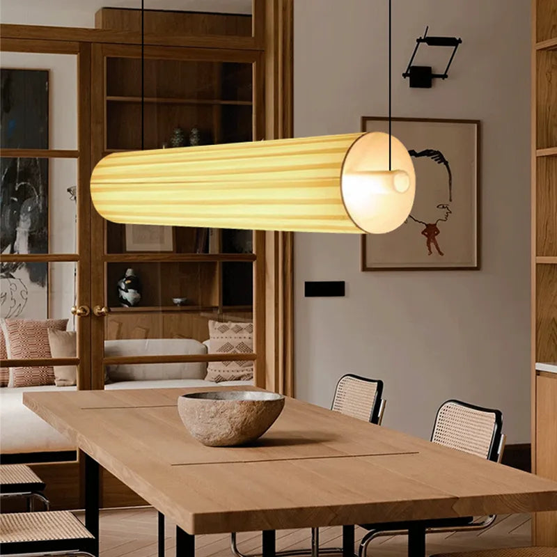lustre moderne minimaliste en tissu pour restaurant et banquet - vue 6 sur 8