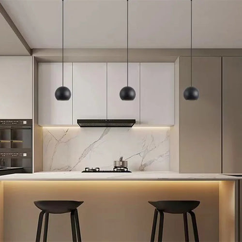Moderne nordische Pendelleuchte für Café und Bar - vue 7 sur 8