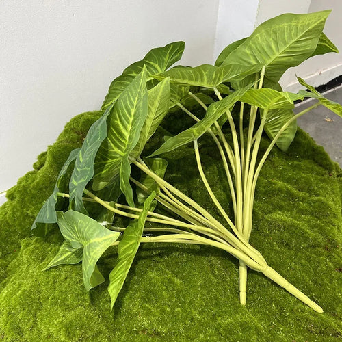 plantes artificielles feuillage de palmier décoration florale pour commerces