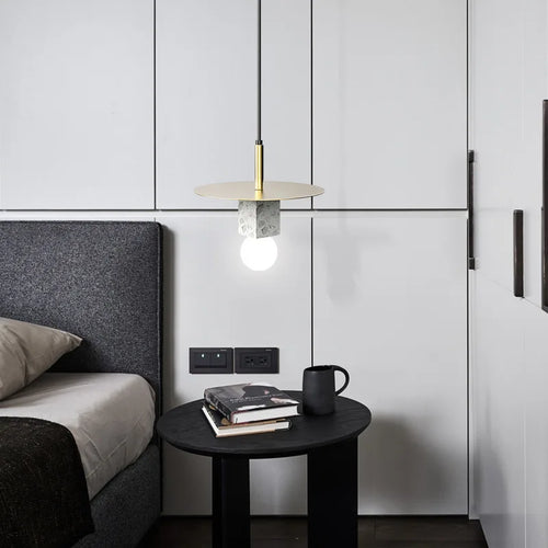 Suspension en marbre de styliste d'art moderne