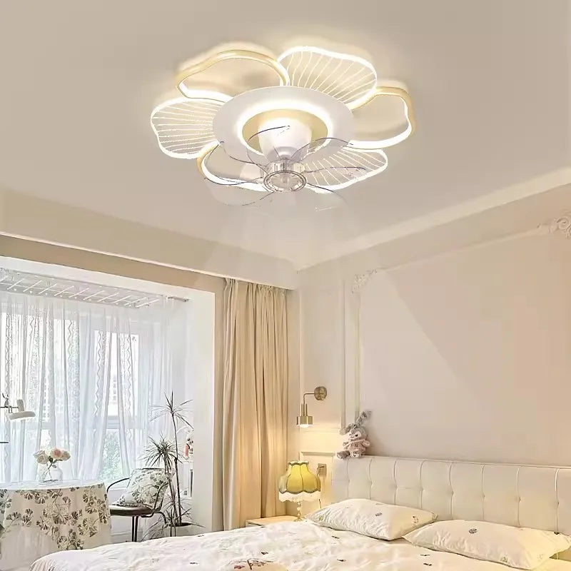Moderner Deckenventilator mit 360-Grad-Rotation für trendige Beleuchtung - vue 3 sur 6