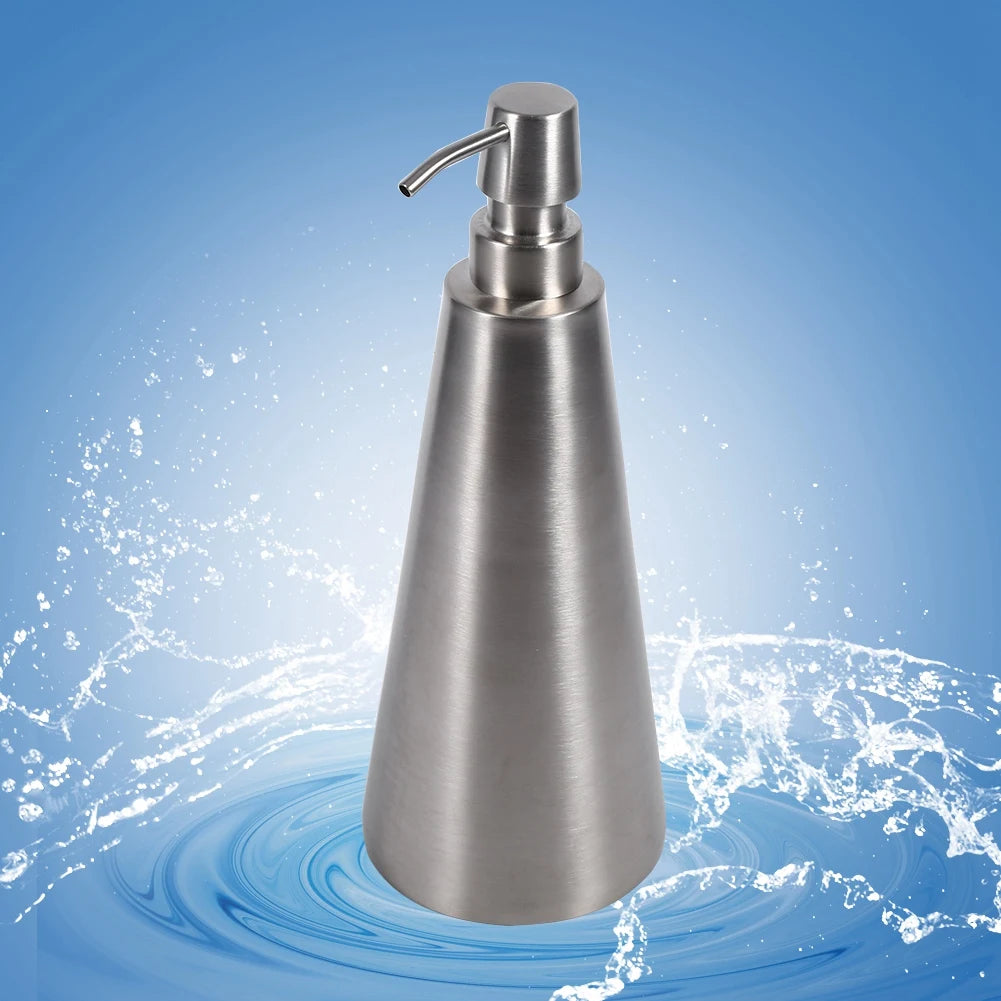 distributeur de savon liquide en acier inoxydable grande capacité - vue 3 sur 7
