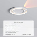 Moderner LED-Deckenleuchte für eine romantische und warme Atmosphäre