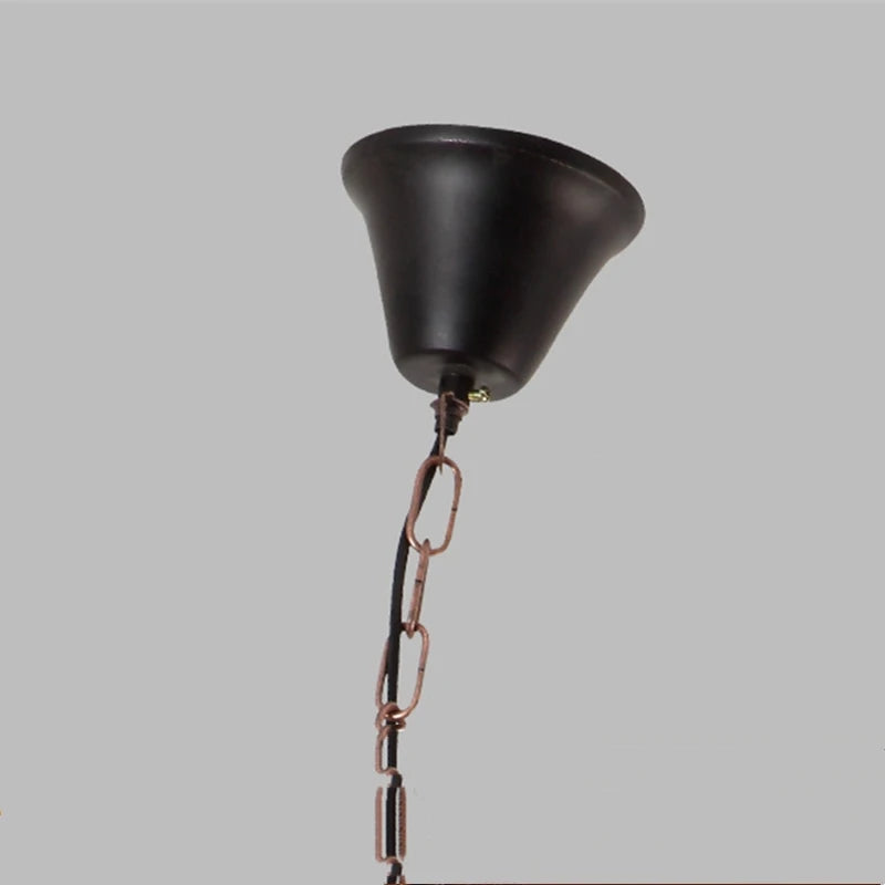 suspension en bois style industriel rétro pour l'intérieur - vue 4 sur 7