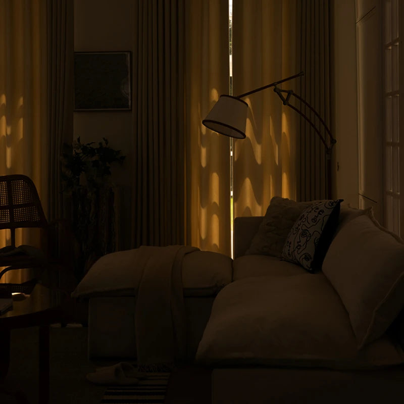 Rideau occultant moderne isolation lumière salon chambre fenêtre