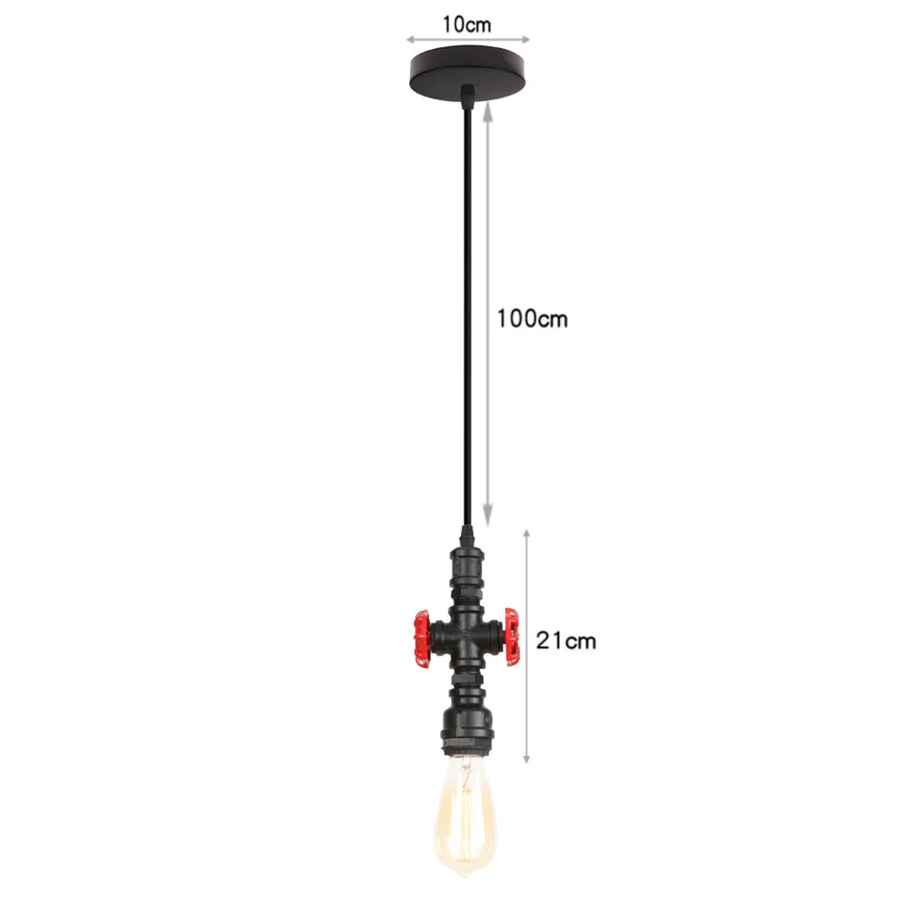 suspension rétro industrielle pour un éclairage vintage élégant - vue 25 sur 25