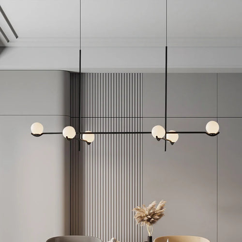 suspension moderne en verre luminaire décoratif d'intérieur