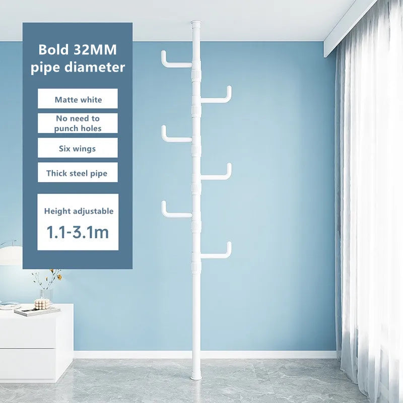 support de rangement vertical pour vêtements à la maison - vue 10 sur 12