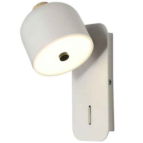 applique murale nordique rotative avec interrupteur led pivotante - vue 7 sur 15
