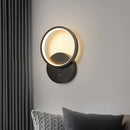 Moderne minimalistische dekorative Wandleuchte mit Mondschatten