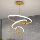 Moderner Kronleuchter Design Kreis Hängend für ein elegantes Interieur