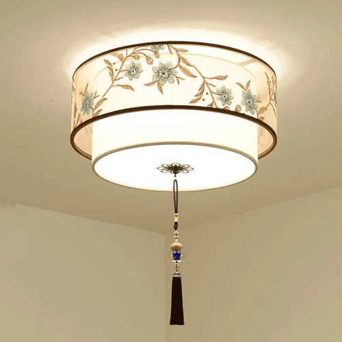 lustre chinois rétro pour un éclairage élégant et chaleureux - vue 2 sur 17