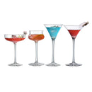 Verres a pied elegants pour cocktails champagne vin