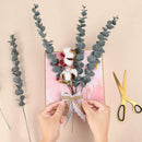 lot de 20 tiges d eucalyptus artificielles pour décorations festives