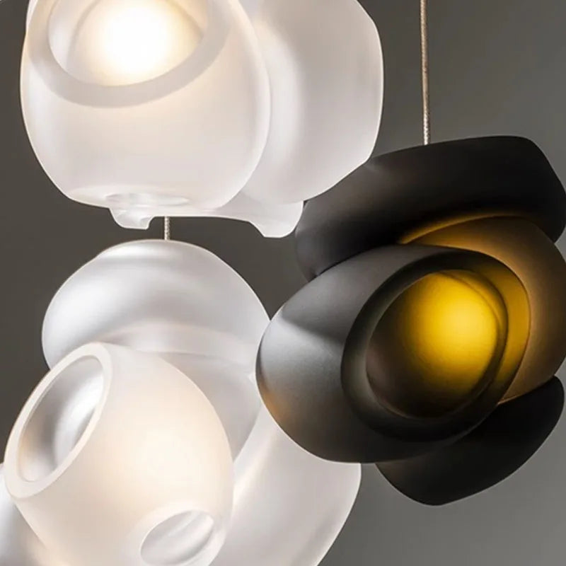 suspension créative en verre pour décoration moderne et élégante - vue 6 sur 8