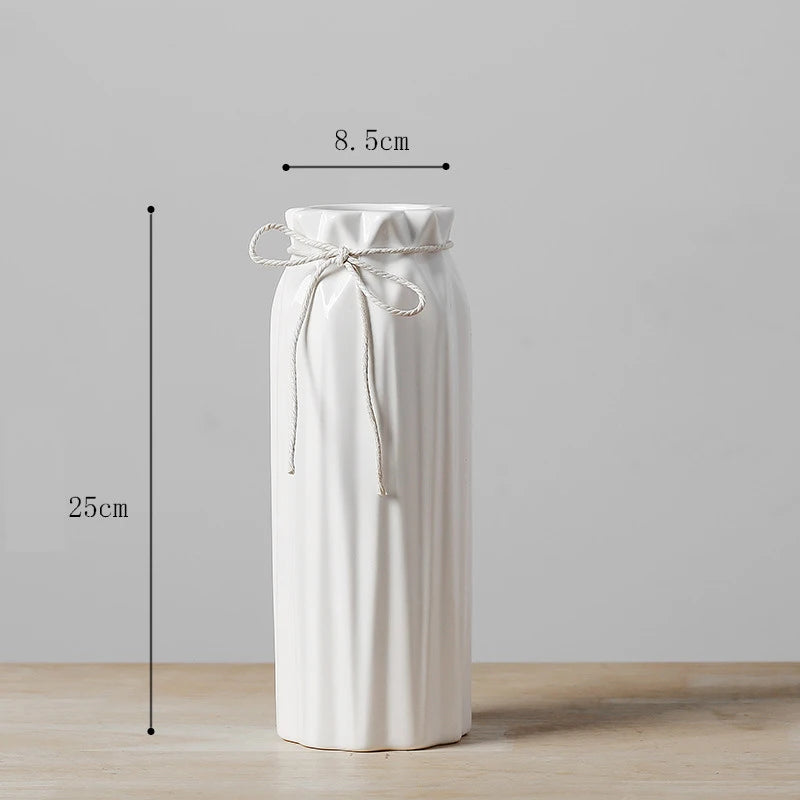 vase en céramique pour fleurs décoration intérieure et bureau - vue 14 sur 18