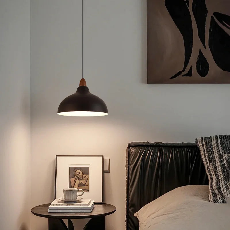 Suspension nordiques lampes suspendues industrielles lustre éclairage intérieur pour salon salle à manger cuisine décor lampara techo LED - vue 5 sur 10