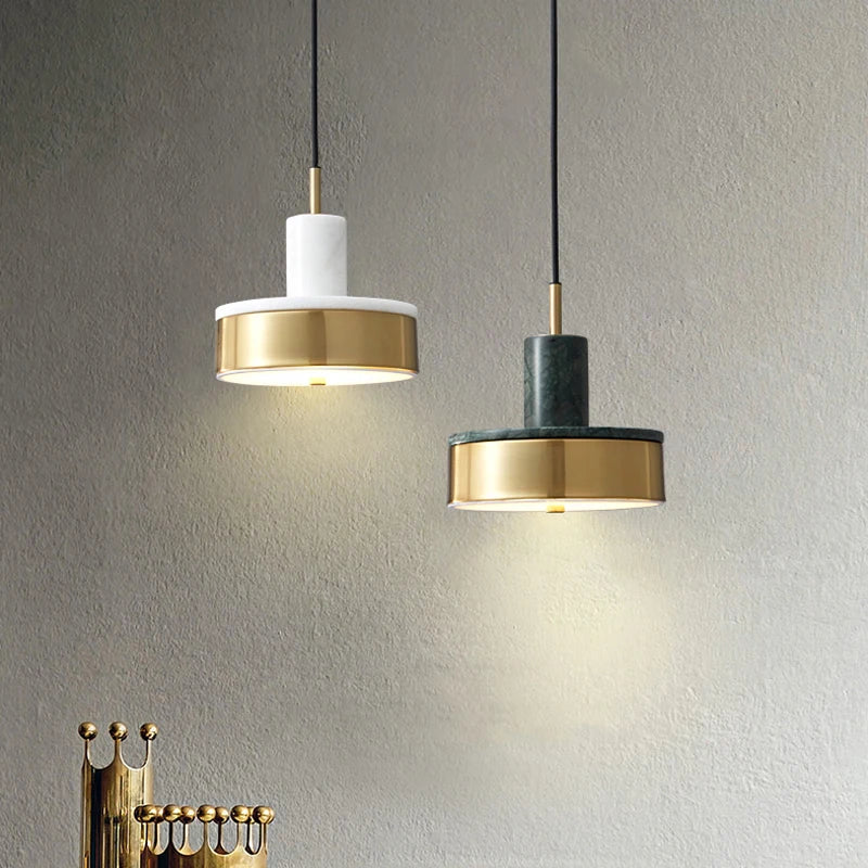 Suspension moderne en marbre design - vue 2 sur 10