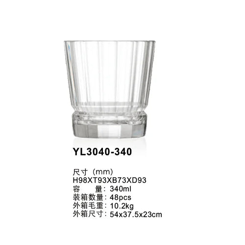 Verres whisky bière eau style western bar créatif