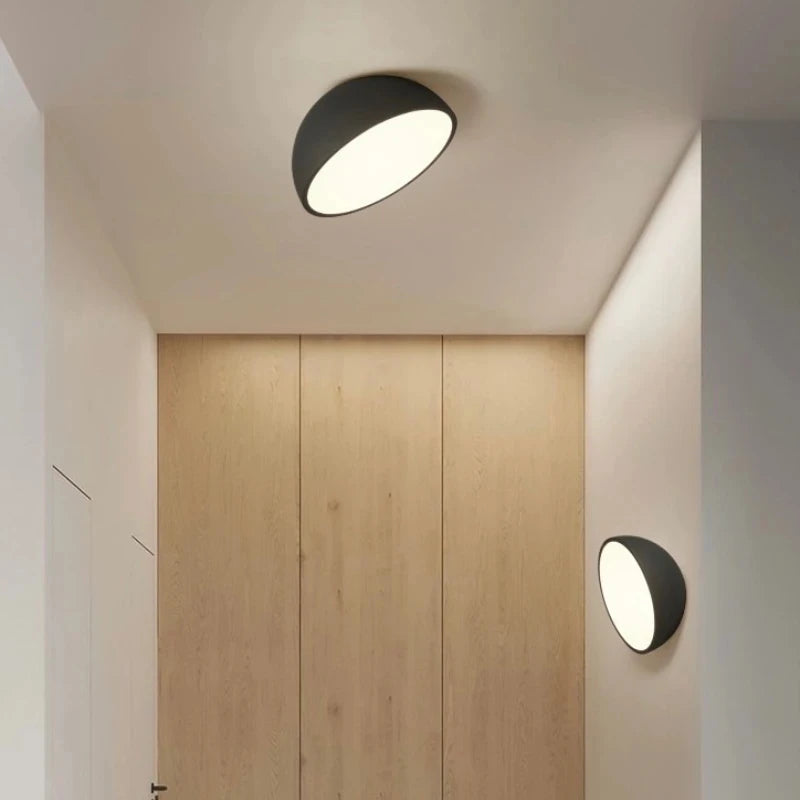 plafonnier Nordique moderne couloir escalier entrée Loft toit en pente lumières chambre étude éclairage mur télécommande LED