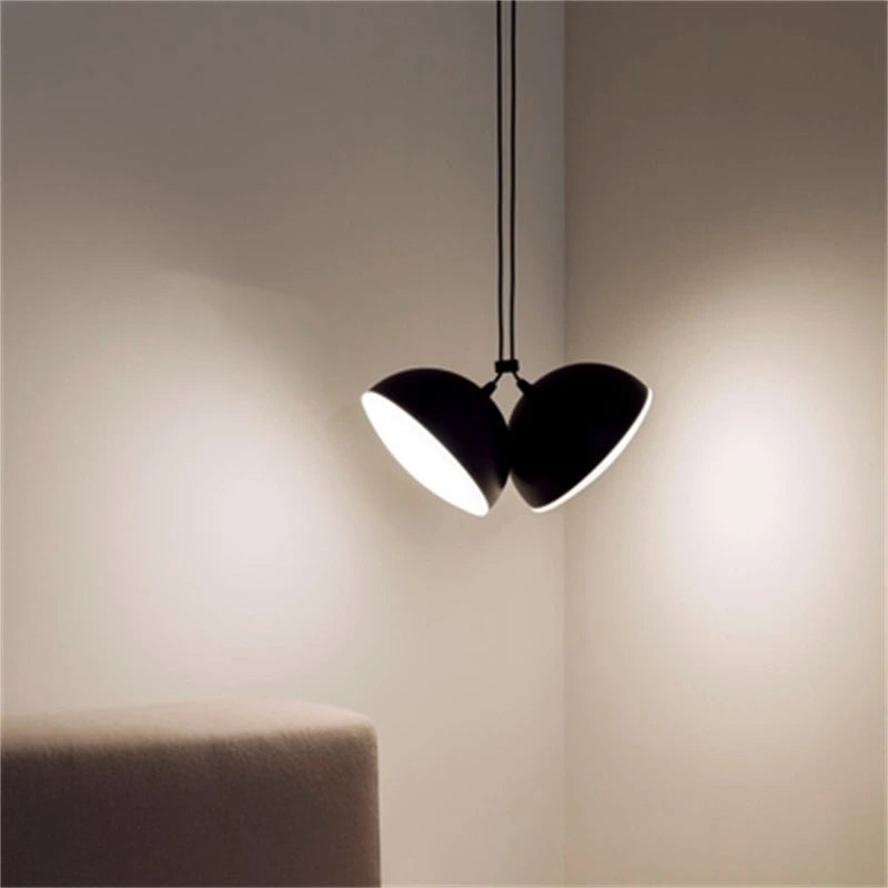 lustre noir design à assembler pour décoration intérieure moderne - vue 6 sur 8