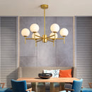 lustre en verre design médiéval pour décoration intérieure moderne