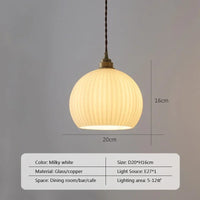 lustre rétro en verre et cuivre pour décoration intérieure