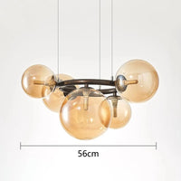 Lustres de décoration nordique pour salle à manger lustre lampes suspendues lampes suspendues pour plafonnier éclairage intérieur