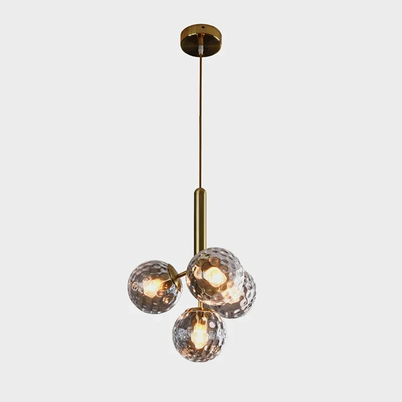 Moderne Pendelleuchte aus Glas für stilvolles Interieur - vue 3 sur 14