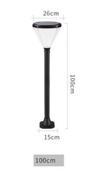 lampe solaire led pour éclairage extérieur jardin et route