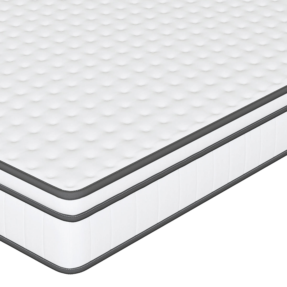 7-Zone Spring Matratze 25cm thick,Medium-Firm Orthopaedic, Extra Comfort, Breathable & Quiet,Breathable 3D fabric - vue 6 sur 9