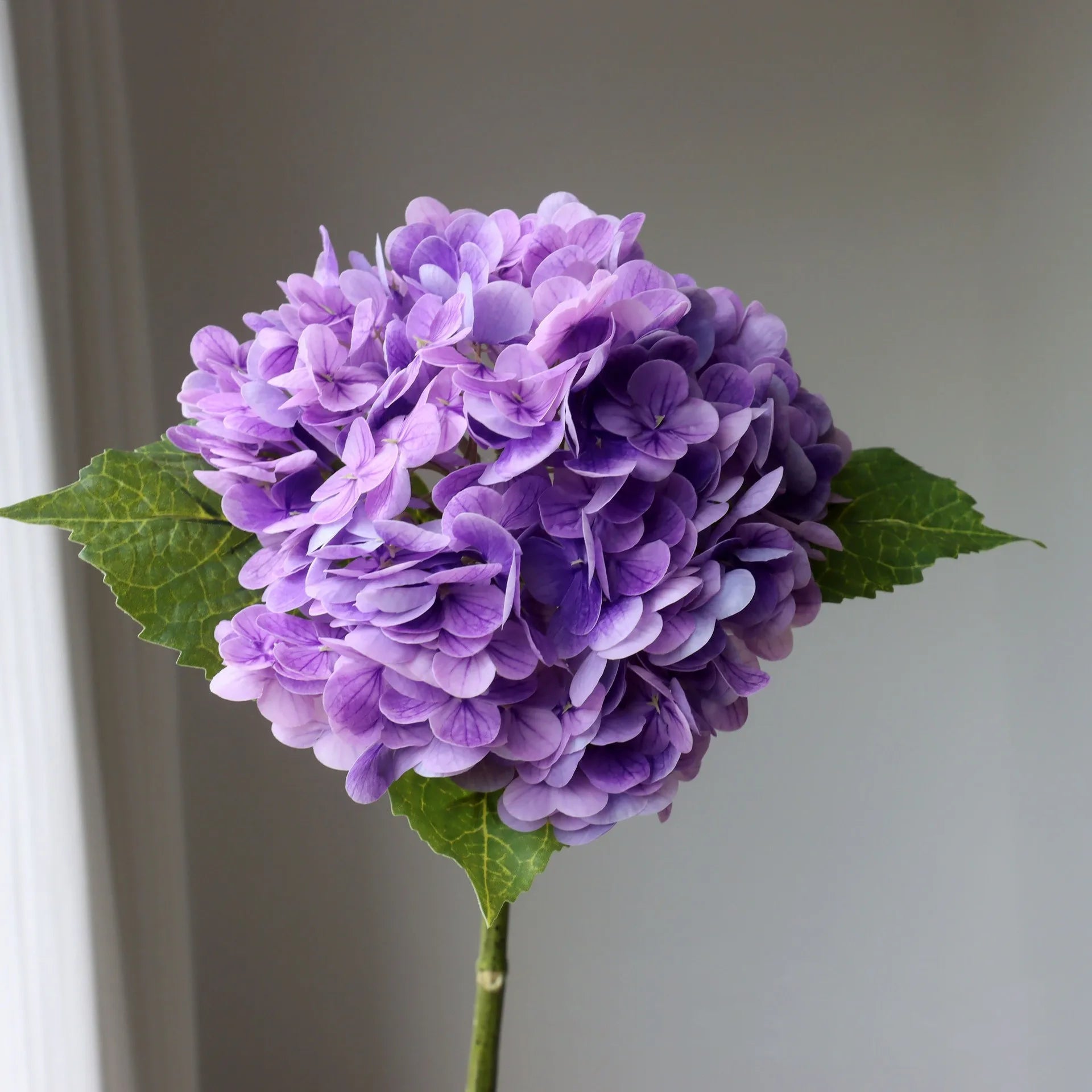 fleur d'hortensia artificielle réaliste pour décoration de fête